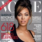 It's all about the eyes for Beyonce's Vogue cover