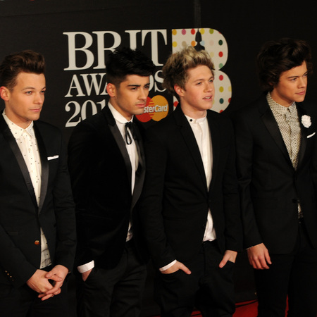 One Direction at BRIT Awards 2013