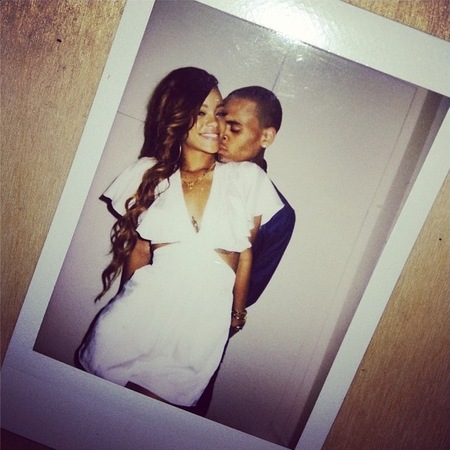 Rihanna's birthday pics with Chris Brown