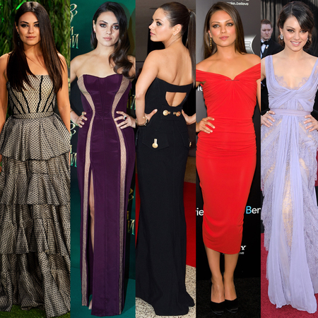 Mila Kunis red carpet style