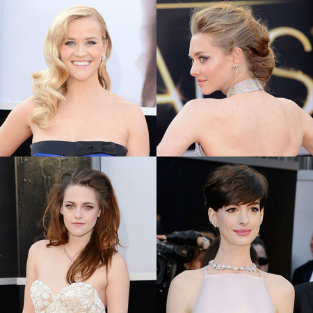RED CARPET HAIR: Oscars 2013