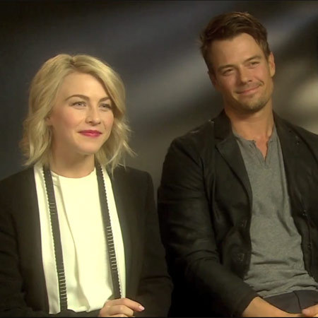 Josh Duhamel and Julianne Hough - Safe Haven junket