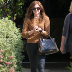 Spotted! Chloe Moretz's Miu Miu Craquelé handbag