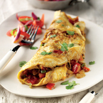 Liz McClarnon's Indian omelette recipe