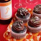 Chocolate & red wine cupcakes (yes, really!)