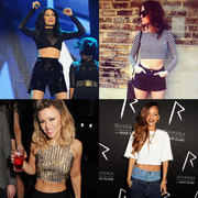 CELEBRITY TREND: Crop tops