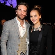 Jennifer Lawrence and Bradley Cooper