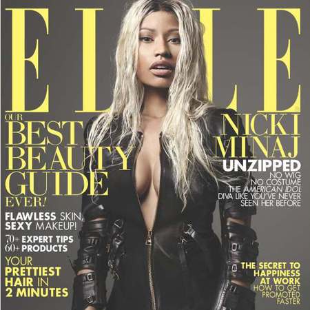 Nicki Minaj on April's ELLE cover
