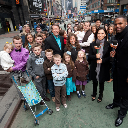 Michelle Duggar and family