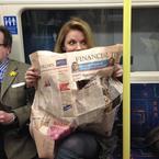 Geri Halliwell's tube journey in pictures