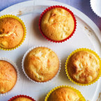 Mini apple and banana muffins