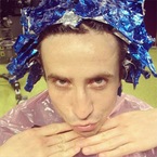 Nick Grimshaw dyes his hair pink for Comic Relief 