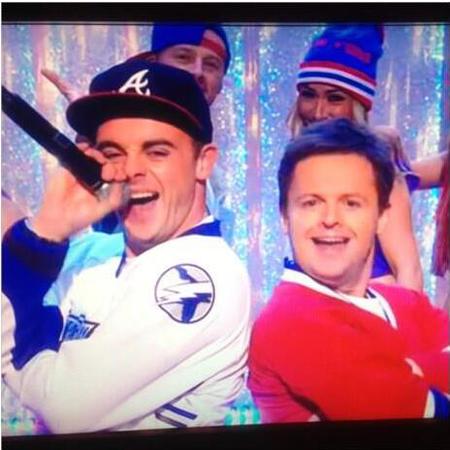 Ant and Dec perform let's get ready to rumble