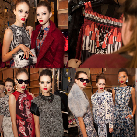 Groupies, pop art, band love and lipstick prints? Oh we love Holly...