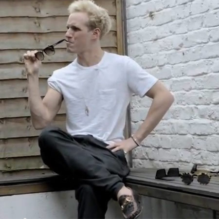 Jamie Laing in Made In Chelsea advert