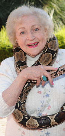 Betty White at the 40th Annual 'Beastly Ball' at Los Angeles Zoo in 2010