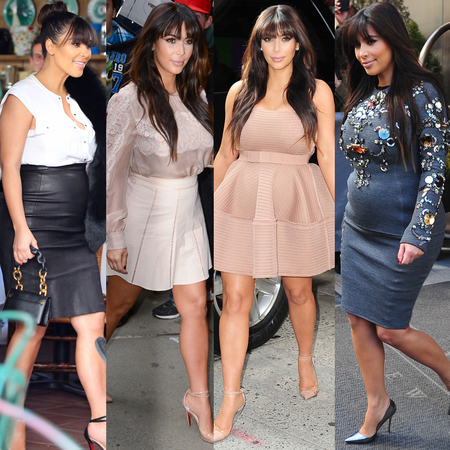 Kim Kardashian maternity wardrobe