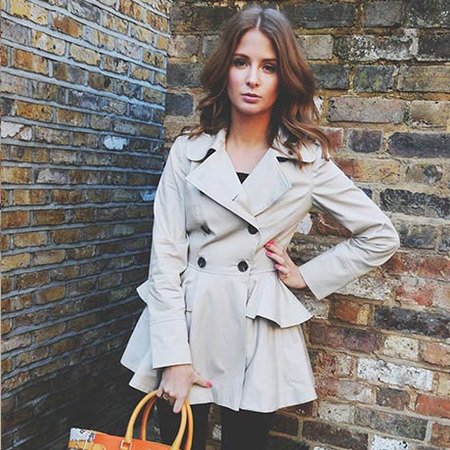 Millie Mackintosh wears Miss Selfridge coat