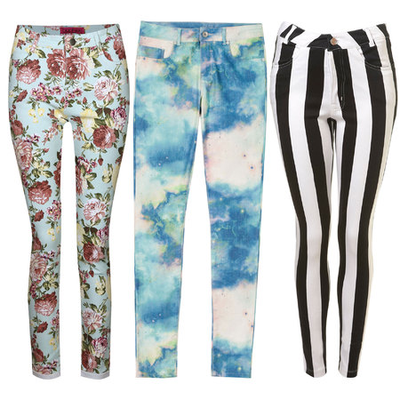 printed jeans spring/summer trend