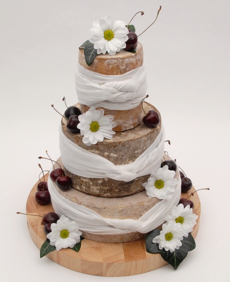 Cheese wedding cake