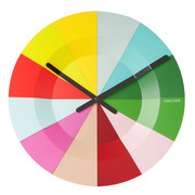 ACHICA Karlsson Colourful Slices Wall Clock £49