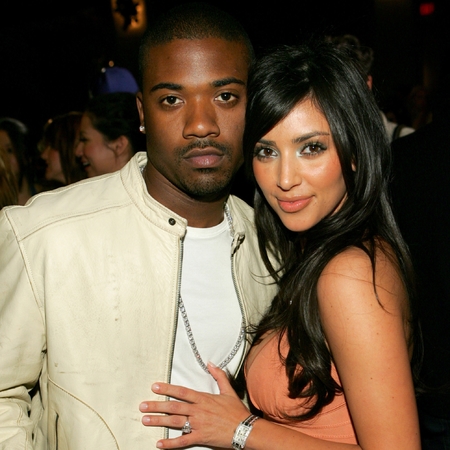 Ray J and Kim Kardashian