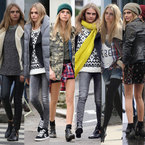 Cara Delevingne hits London for Pepe Jeans shoot