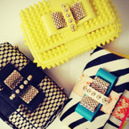 THE LATEST: Christian Louboutin clutch bags