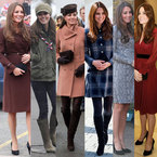 PREGNANT CELEBS: Kate Middleton's maternity style 