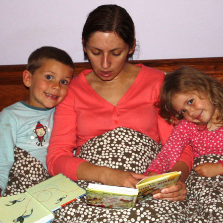 We can't wait to see the baby - the whole family is excited...