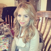 Lydia Bright for Guide Dogs shoot