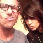 CELEB HAIR: Kim Kardashian's side fringe style