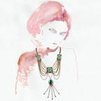 lulu frost art deco necklace