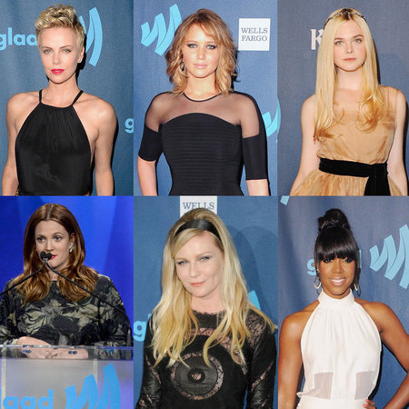 Jennifer Lawrence at 2013 GLAAD Media Awards