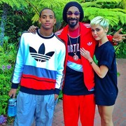 Miley Cyrus with Snoop Lion