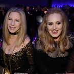 Adele gets cooking advice from Barbara Streisand 
