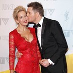 Michael Buble and wife Luisana at JUNO awards