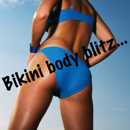 bikini body on beach