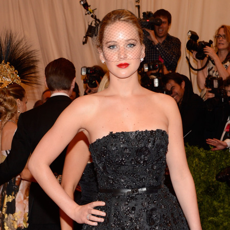 Jennifer Lawrence wears Dior at 2013 met ball