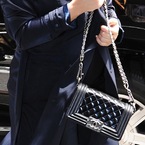 CELEBRITY BAGS: Kim Kardashian's Chanel BOY