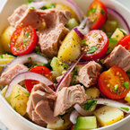 Tuna and potato salad