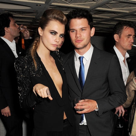Cara Delevingne shows off her tattoo in Cannes with Jeremy Irvine