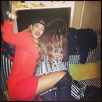 Rihanna wears high summer River Island collection