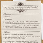 The no bull wedding invite you really want to send