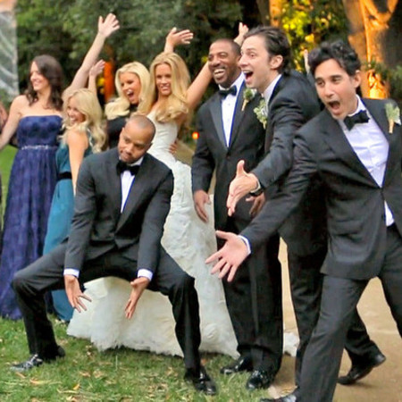 Donald Faison and CaCee Cobb wedding video