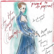 Designers sketch Kate Middleton maternity dresses for WWD