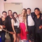 Jessica Alba backstage beauty at Social Star Awards