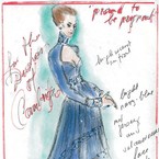 Designers sketch Kate Middleton maternity dresses for WWD