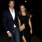 Pippa Middleton flashes some thigh in LBD