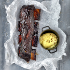 Coffee glazed short ribs 
